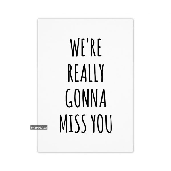 Gonna Miss You