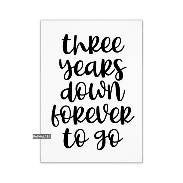 Three Years