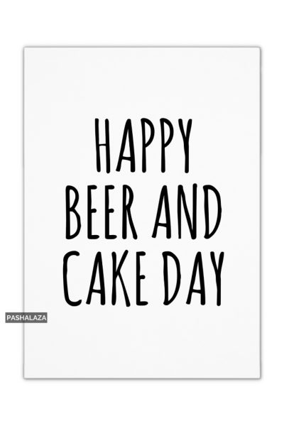 Beer & Cake