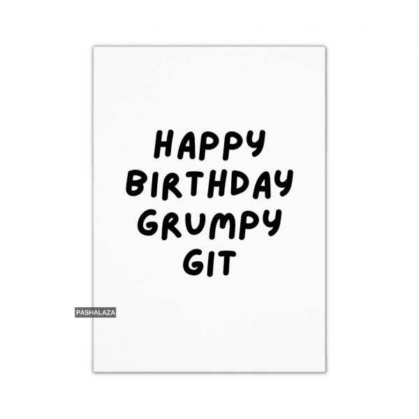 Grumpy Git