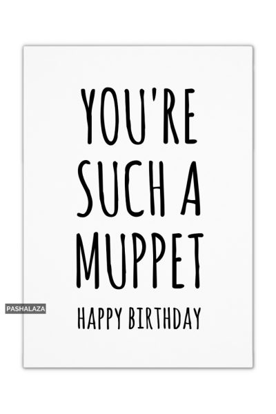 A Muppet