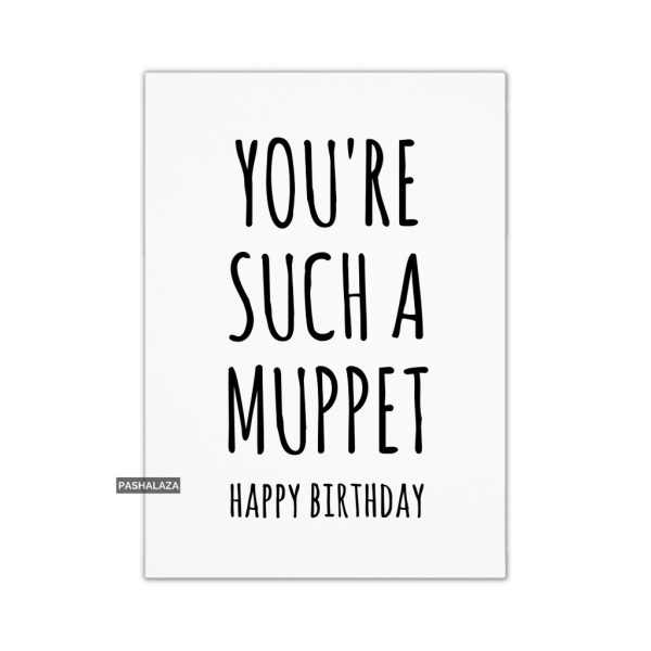 A Muppet