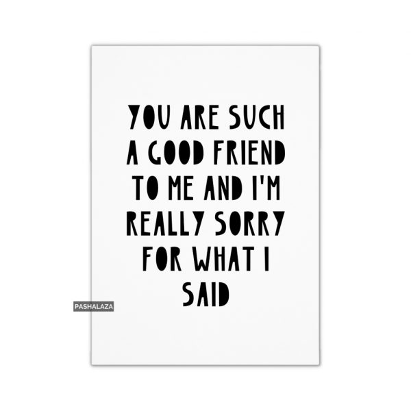 Good Friend