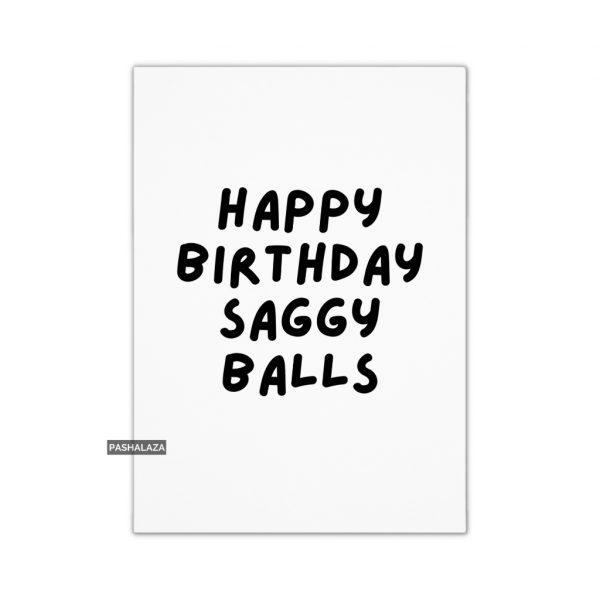 Saggy Balls