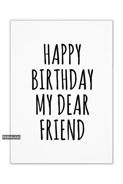 My Dear Friend