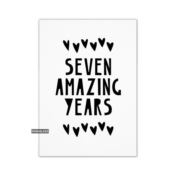 7 Amazing Years