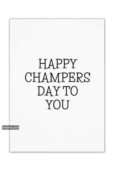 Champers Day