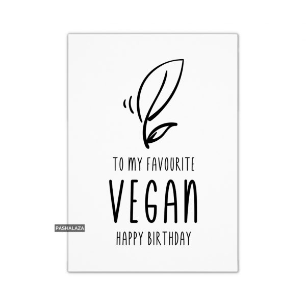 Favourite Vegan