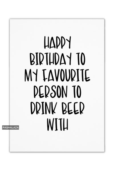 Drink Beer With