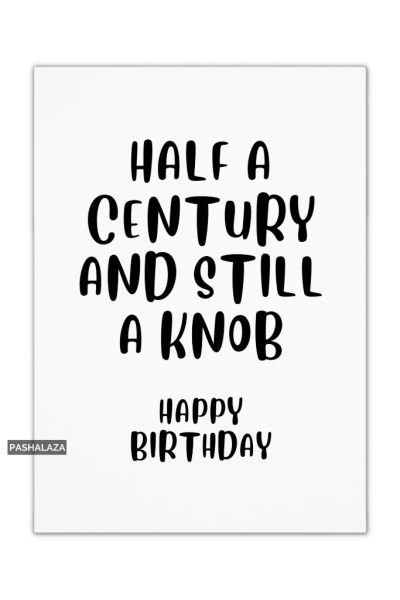 Half A Century