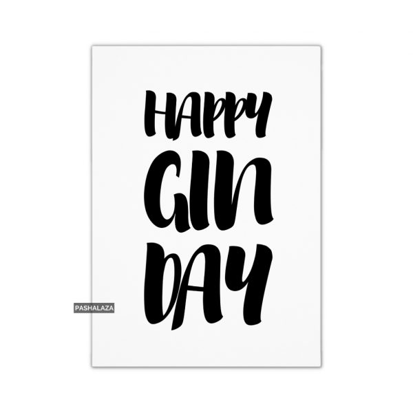 Happy Gin Day