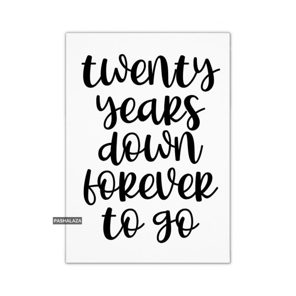 Twenty Years