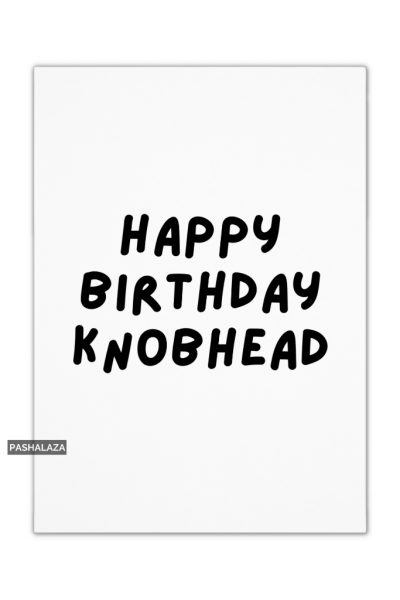 Knobhead