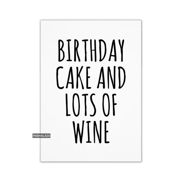 Lots Of Wine