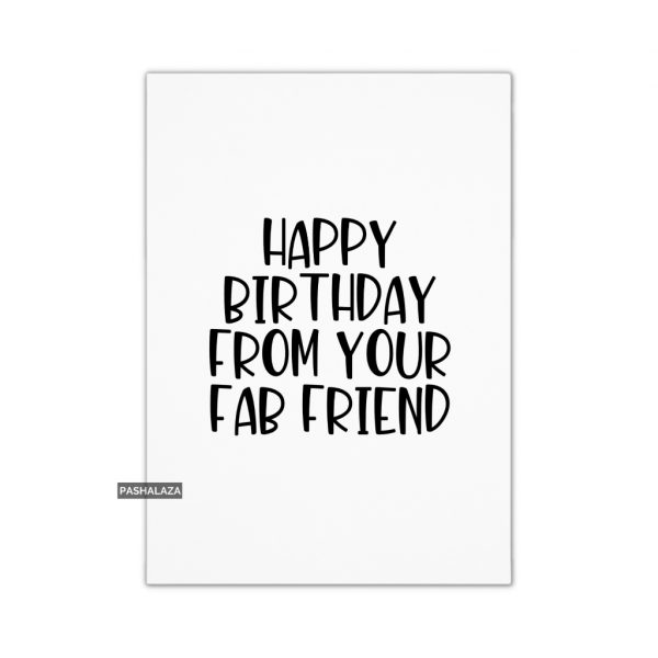 Fab Friend