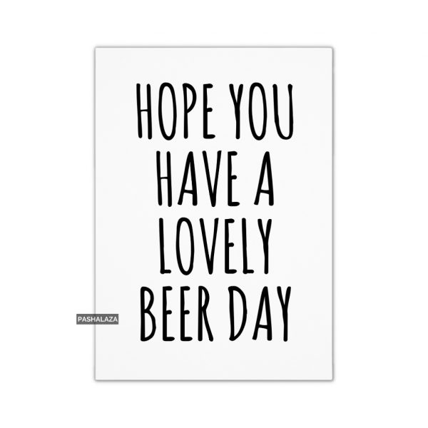 Beer Day