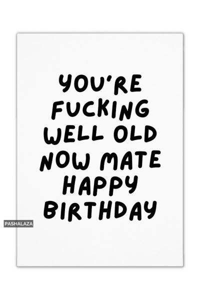Well Old Now