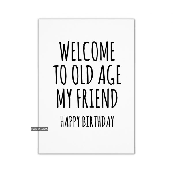 Old Age