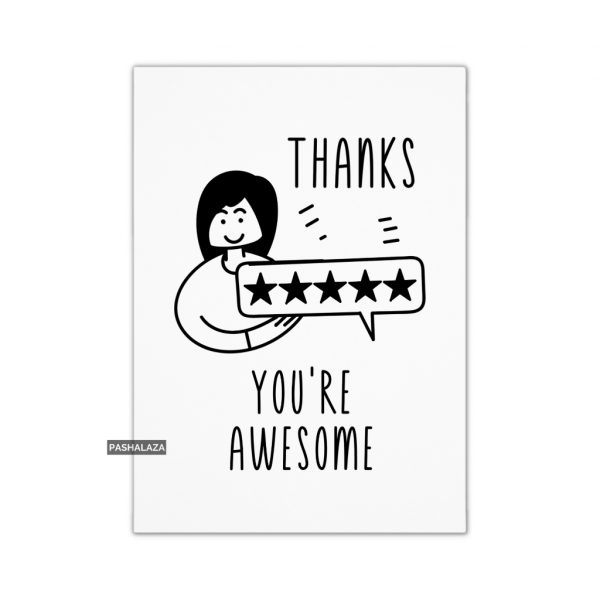 Thanks Awesome