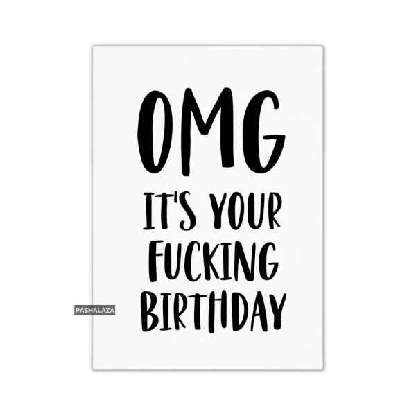 Omg Birthday