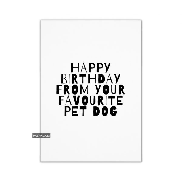 Pet Dog