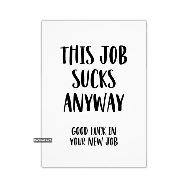 Job Sucks