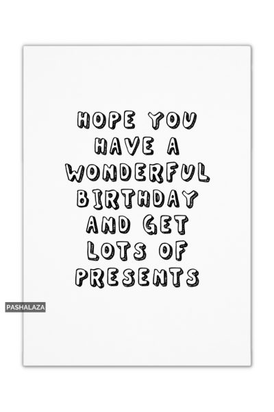 Lots Of Presents