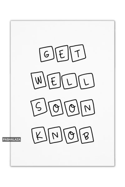 Get Well Knob