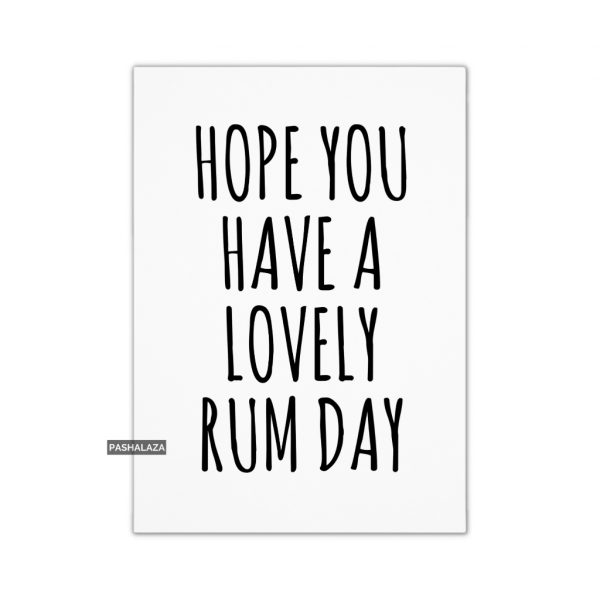 Rum Day