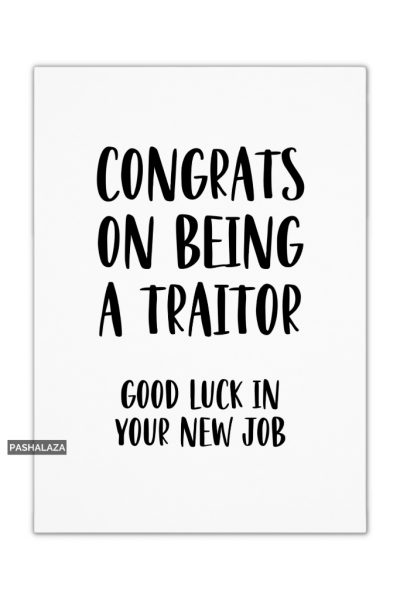 A Traitor