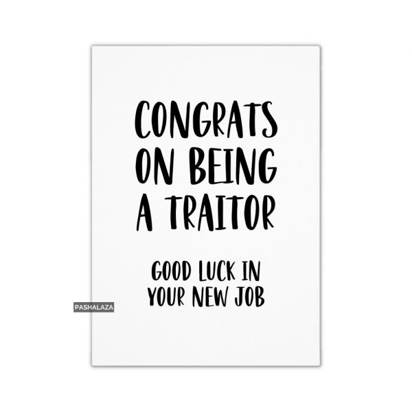 A Traitor