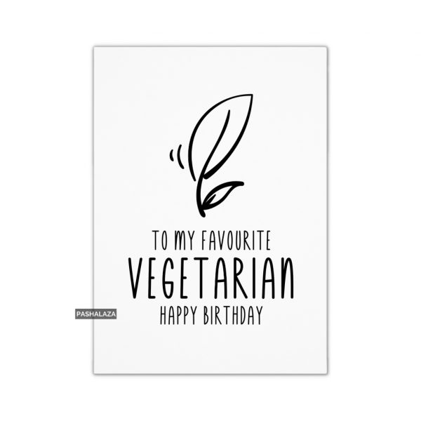Favourite Vegetarian