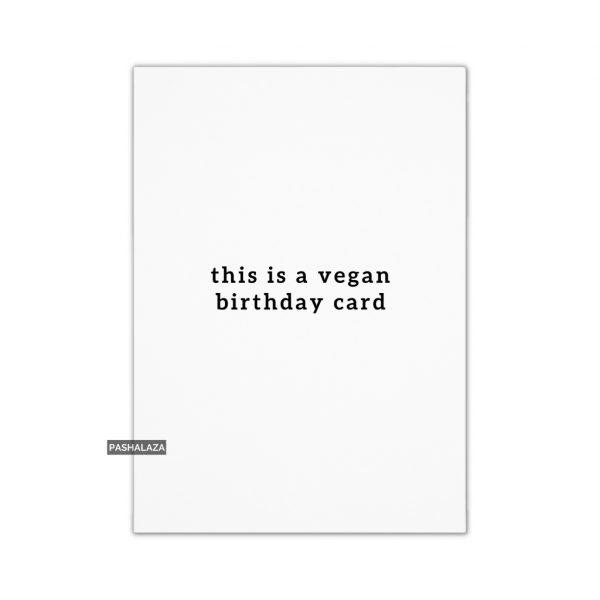 Vegan Birthday