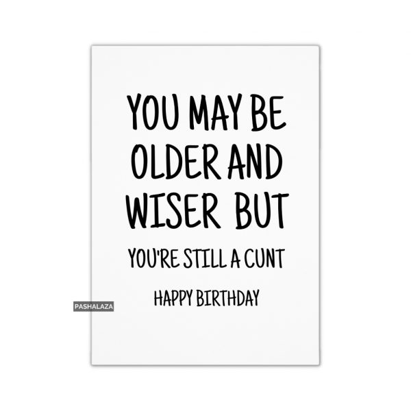 Older & Wiser