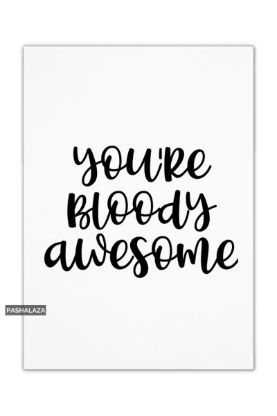 Bloody Awesome