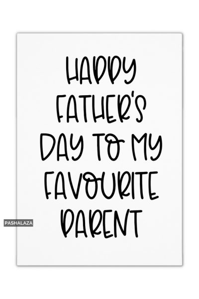 Favourite Parent