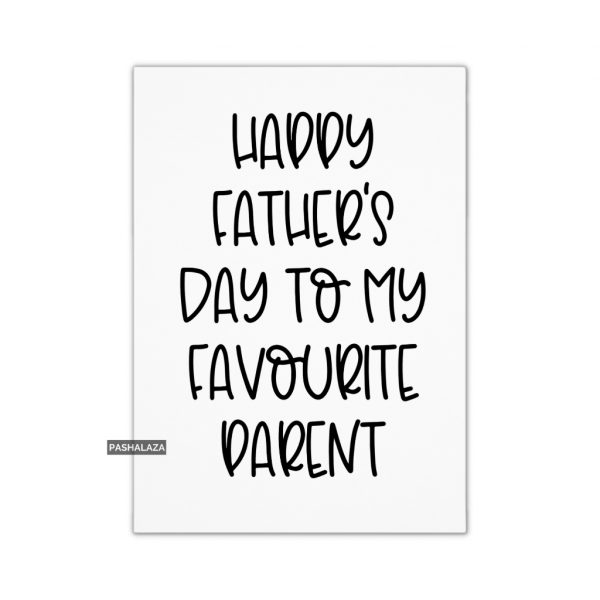 Favourite Parent