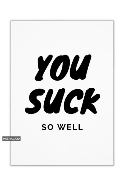 You Suck