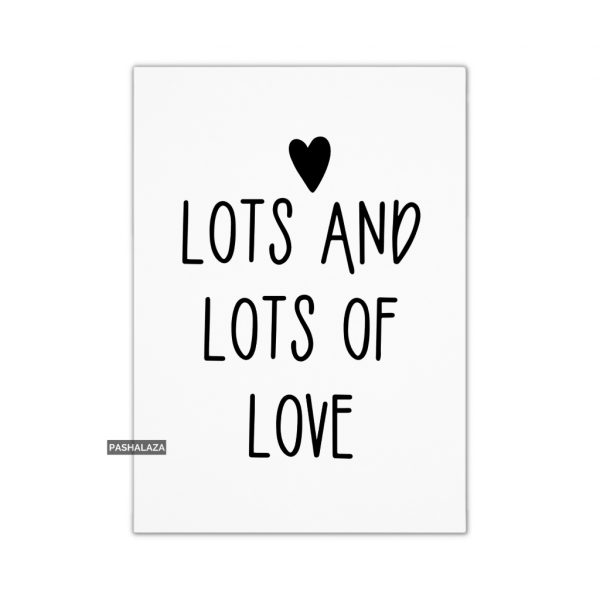 Lots Of Love