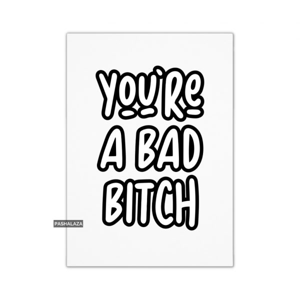 Bad Bitch