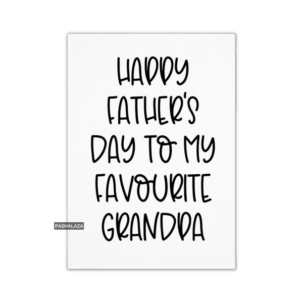 Favourite Grandpa