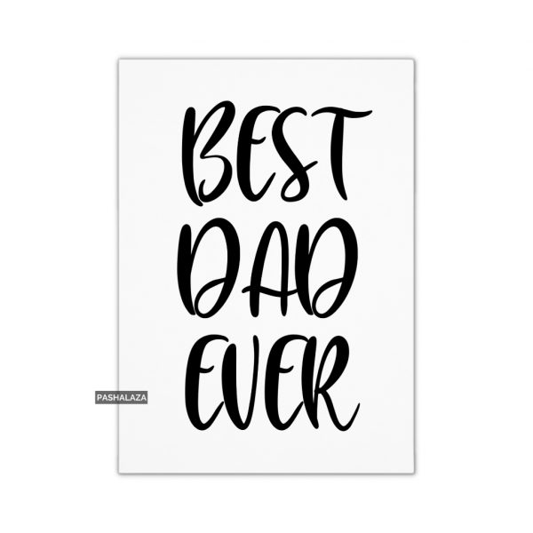 Best Dad Ever